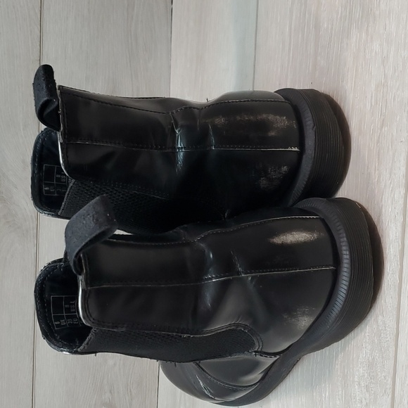 Doc Dr.Martens Womens Flora Moto Ankle Leather boots shoes sz US 8 - Picture 8 of 15